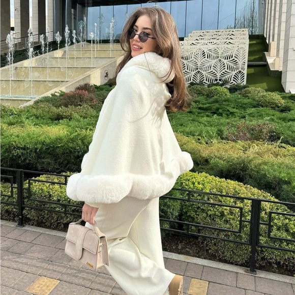 White Fur Sweater Top - Picture 12 of 14